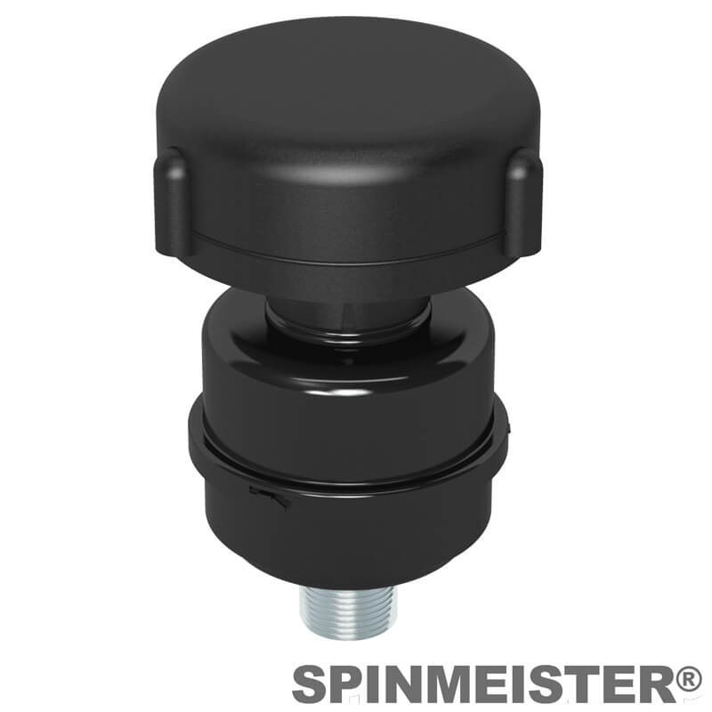 Inlet Filter Silencer with Weatherhood and Advanced Silencing Technology for Blower, Fan, or Compressor with Paper Element