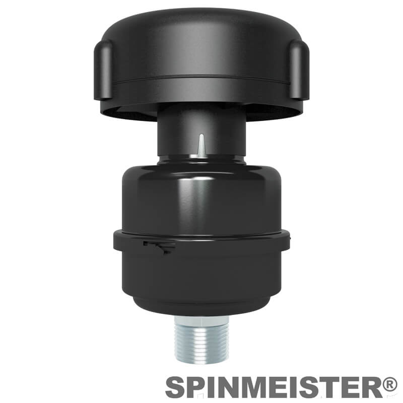 Inlet Filter Silencer with Weatherhood and Advanced Silencing Technology for Blower, Fan, or Compressor with Paper Element