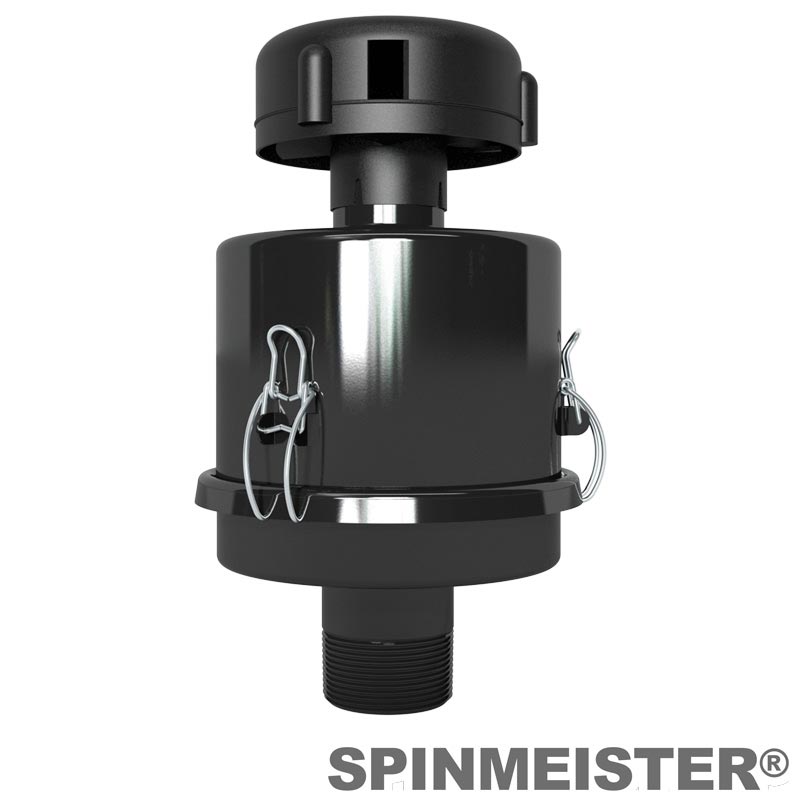 Inlet Filter Silencer with Weatherhood and Advanced Silencing Technology for Blower, Fan, or Compressor with Paper Element