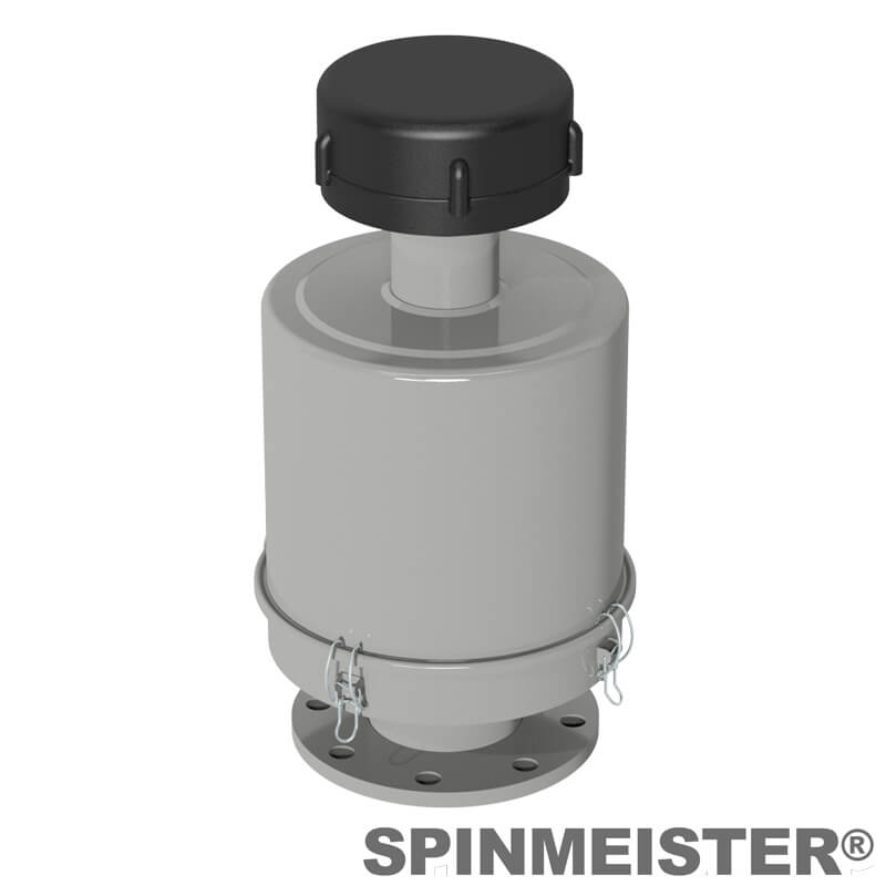 Inlet Filter Silencer with Weatherhood and Advanced Silencing Technology for Blower, Fan, or Compressor with Paper Element