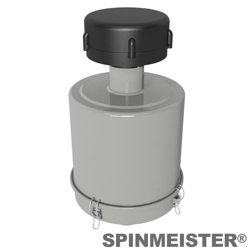 Inlet Filter Silencer with Weatherhood and Advanced Silencing Technology for Blower, Fan, or Compressor with Paper Element