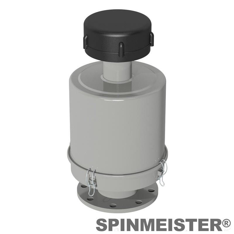 Inlet Filter Silencer with Weatherhood and Advanced Silencing Technology for Blower, Fan, or Compressor with Paper Element