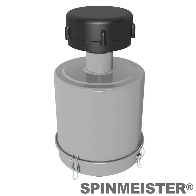 Inlet Filter Silencer with Weatherhood and Advanced Silencing Technology for Blower, Fan, or Compressor with Paper Element