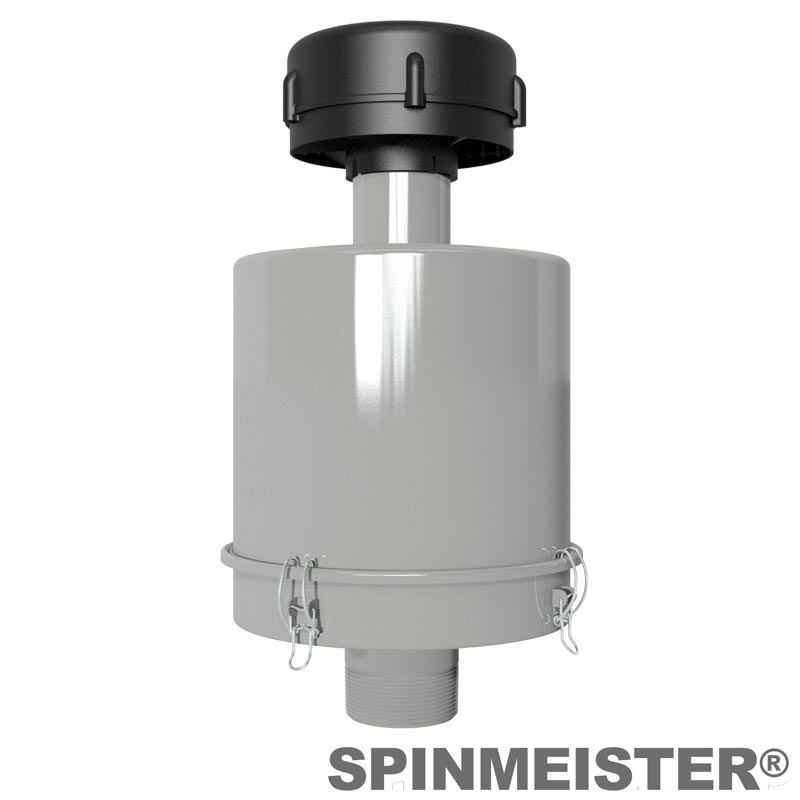 Inlet Filter Silencer with Weatherhood and Advanced Silencing Technology for Blower, Fan, or Compressor with Paper Element