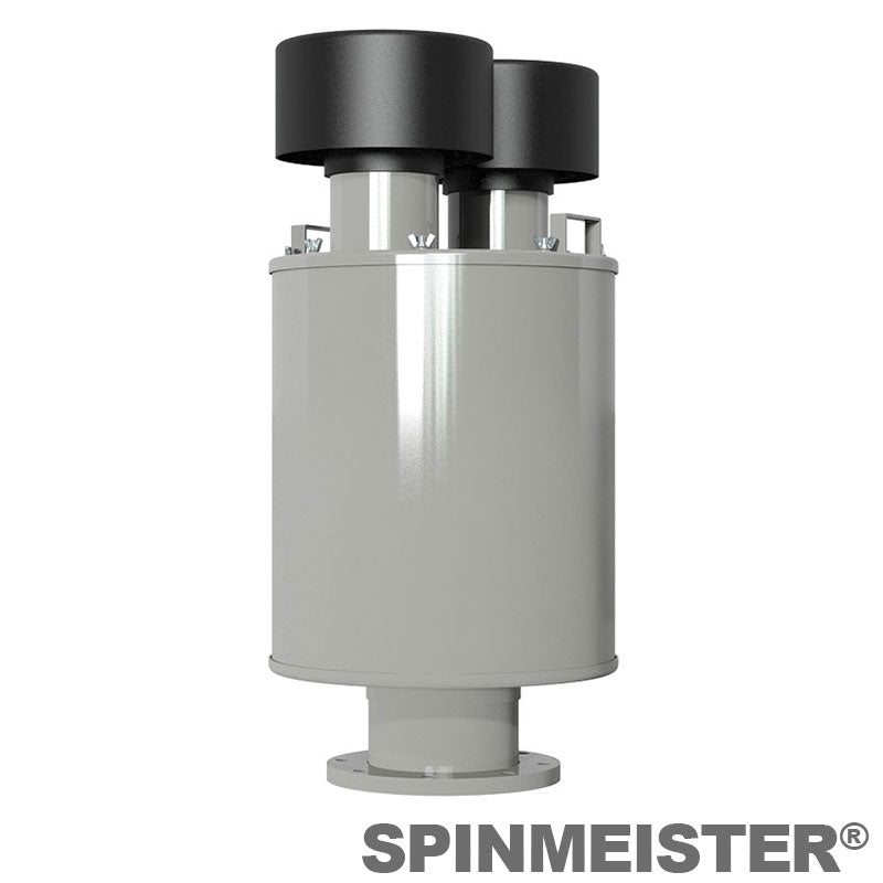 Inlet Filter Silencer with Weatherhood and Advanced Silencing Technology for Blower, Fan, or Compressor with Paper Element