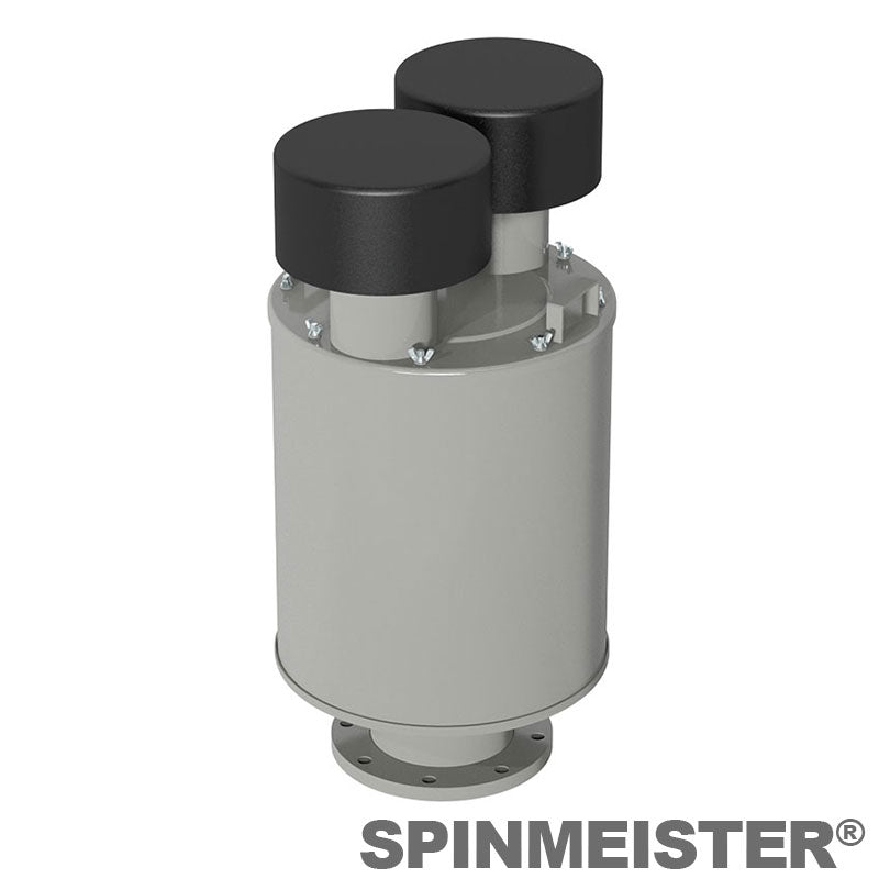 Inlet Filter Silencer with Weatherhood and Advanced Silencing Technology for Blower, Fan, or Compressor with Paper Element