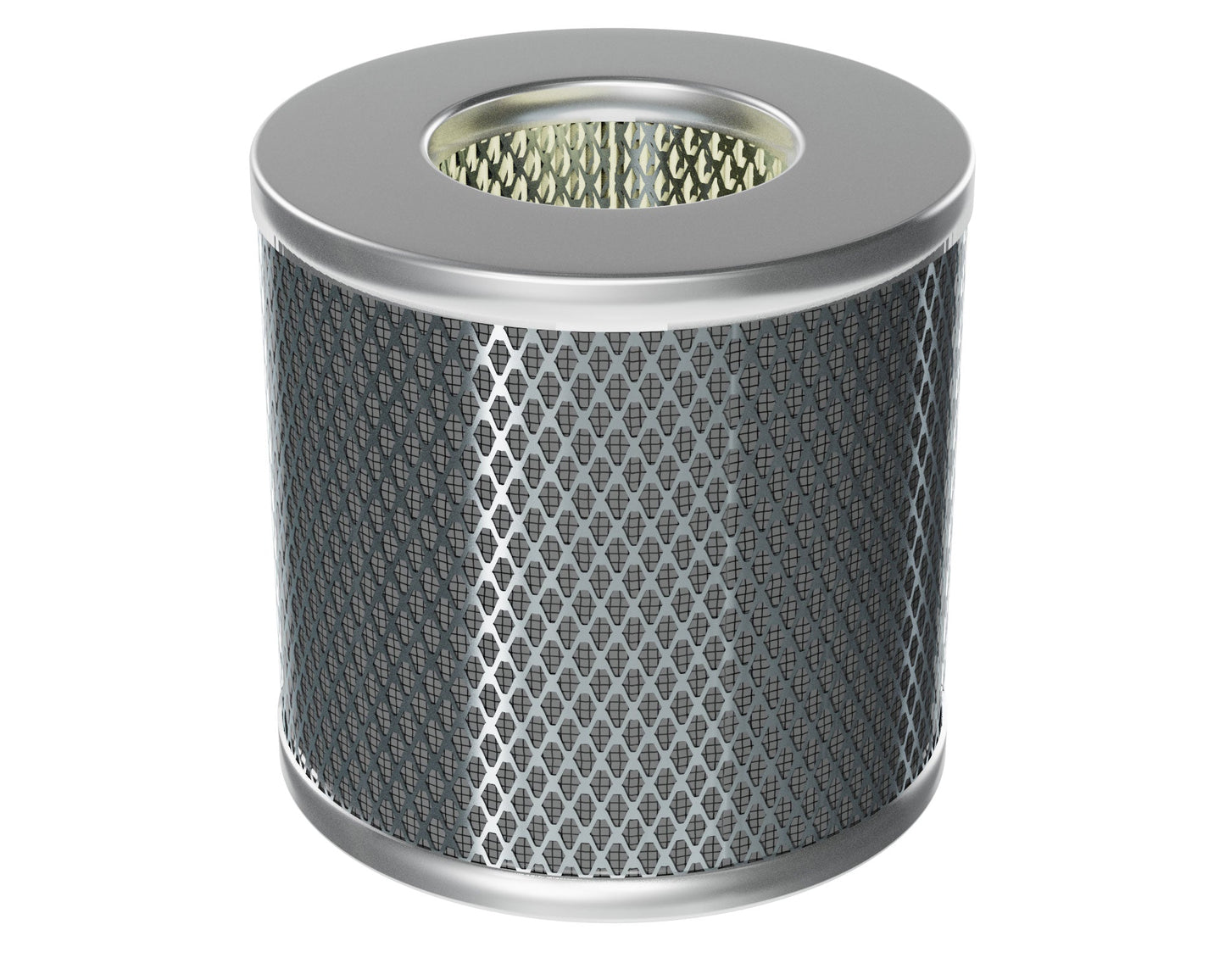 Inlet Filter Silencer with Weatherhood and Advanced Silencing Technology for Blower, Fan, or Compressor with Paper Element