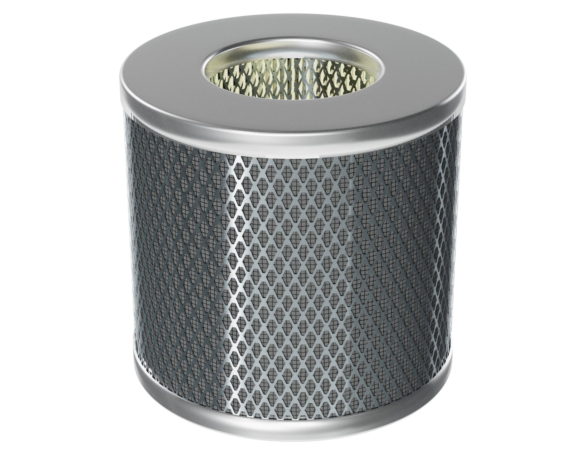 Inlet Filter Silencer with Weatherhood and Advanced Silencing Technology for Blower, Fan, or Compressor with Paper Element