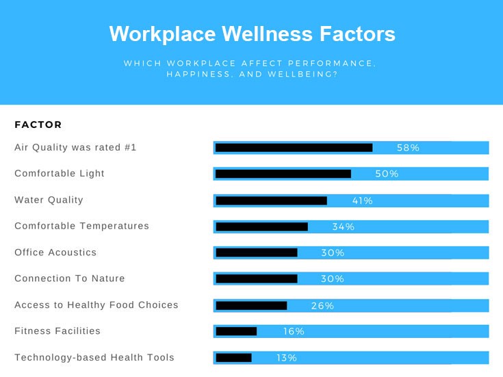 Workplace Wellness Factors Graph