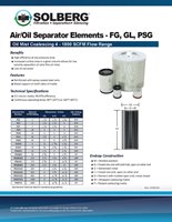 Coalescing Filter Elements