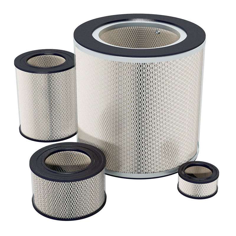 2 PACK QUINCY 110377E100 POLYESTER AIR FILTER ELEMENTS SOLBERG 19 