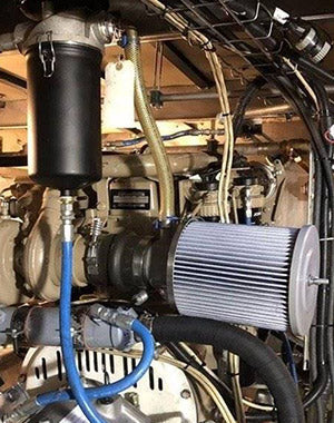Crankcase Ventilation for Sightseeing and Water Taxi Engine Retrofit: John Deere 4045