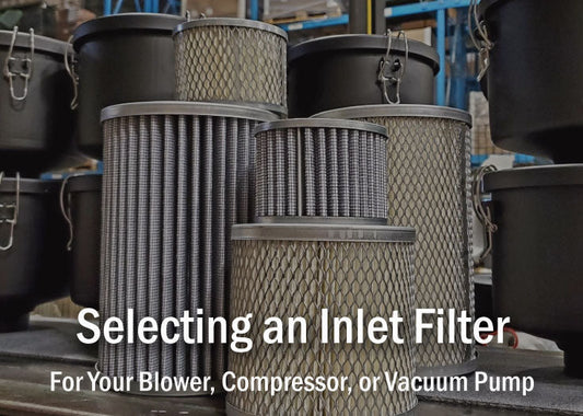 How Do I Select and Properly Size an Inlet Filter?
