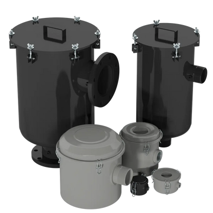 CSL Series: Right Angle Inlet Vacuum Filters