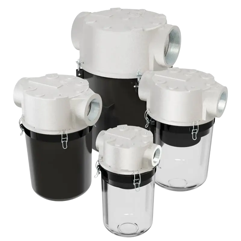 SpinMeister® ST/CT Series: Centrifugal Precleaner Filter for Blowers & Vacuum Pumps