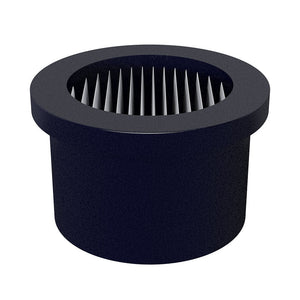 Inlet Filter Silencer with Weatherhood and Advanced Silencing Technology for Blower, Fan, or Compressor with Paper Element
