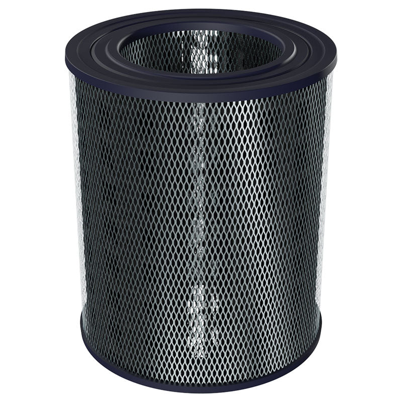 Inlet Filter Silencer with Weatherhood and Advanced Silencing Technology for Blower, Fan, or Compressor with Paper Element