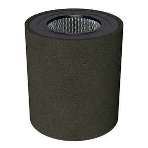 Inlet Filter Silencer with Weatherhood and Advanced Silencing Technology for Blower, Fan, or Compressor with Paper Element