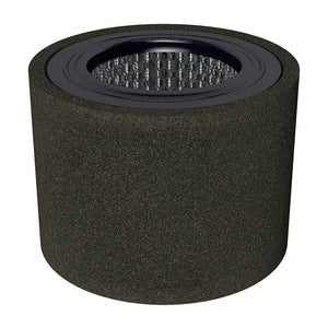 Inlet Filter Silencer with Weatherhood and Advanced Silencing Technology for Blower, Fan, or Compressor with Paper Element