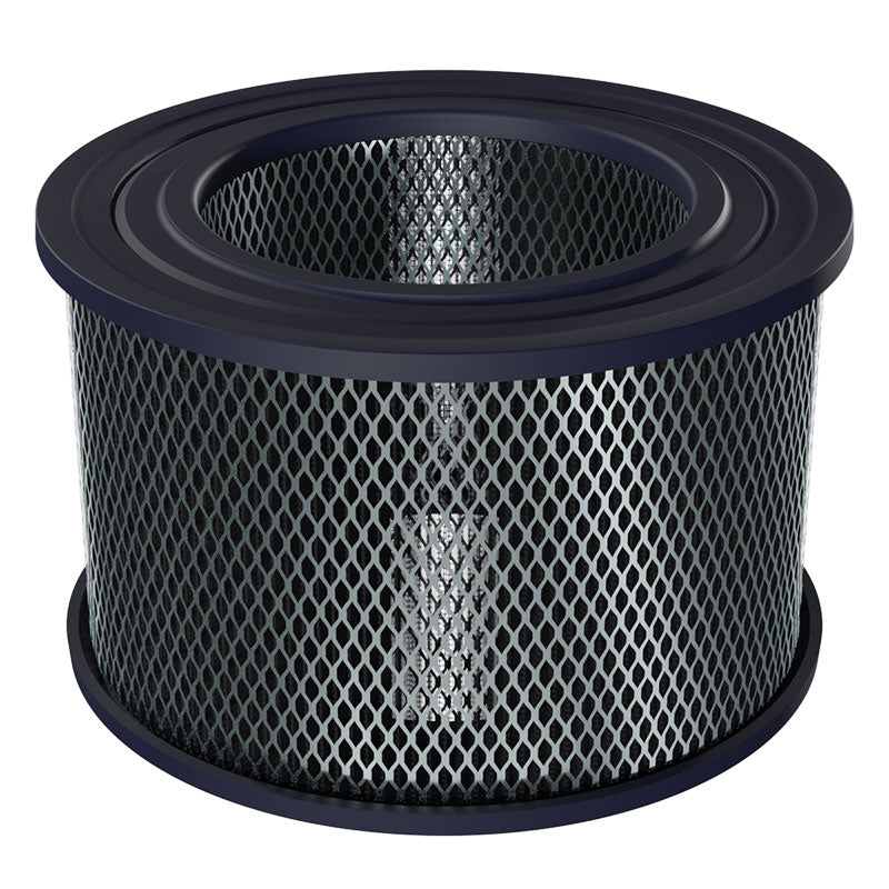 Inlet Filter Silencer with Weatherhood and Advanced Silencing Technology for Blower, Fan, or Compressor with Paper Element