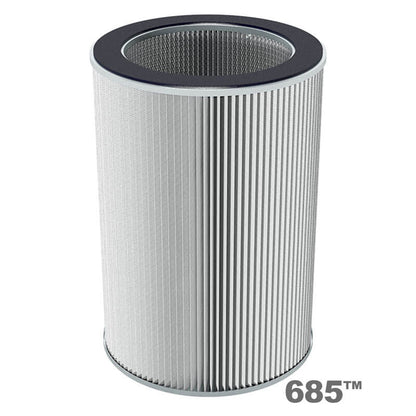 Inlet Filter Silencer with Weatherhood and Advanced Silencing Technology for Blower, Fan, or Compressor with Paper Element