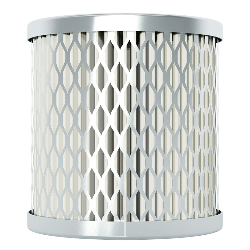 Inlet Filter Silencer with Weatherhood and Advanced Silencing Technology for Blower, Fan, or Compressor with Paper Element