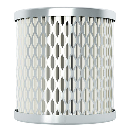 Inlet Filter Silencer with Weatherhood and Advanced Silencing Technology for Blower, Fan, or Compressor with Paper Element