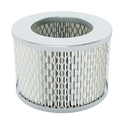 Inlet Filter Silencer with Weatherhood and Advanced Silencing Technology for Blower, Fan, or Compressor with Paper Element