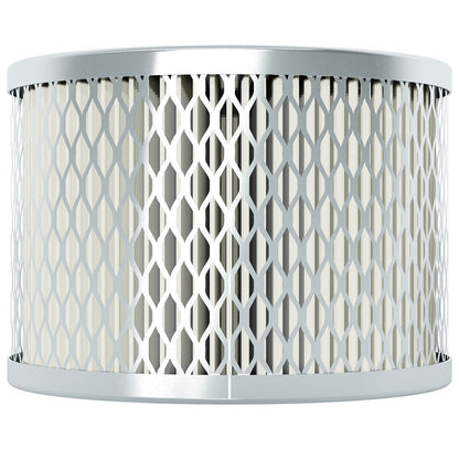 Inlet Filter Silencer with Weatherhood and Advanced Silencing Technology for Blower, Fan, or Compressor with Paper Element