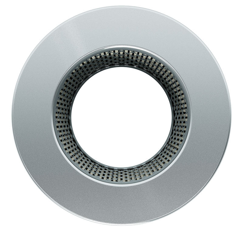 Inlet Filter Silencer with Weatherhood and Advanced Silencing Technology for Blower, Fan, or Compressor with Paper Element