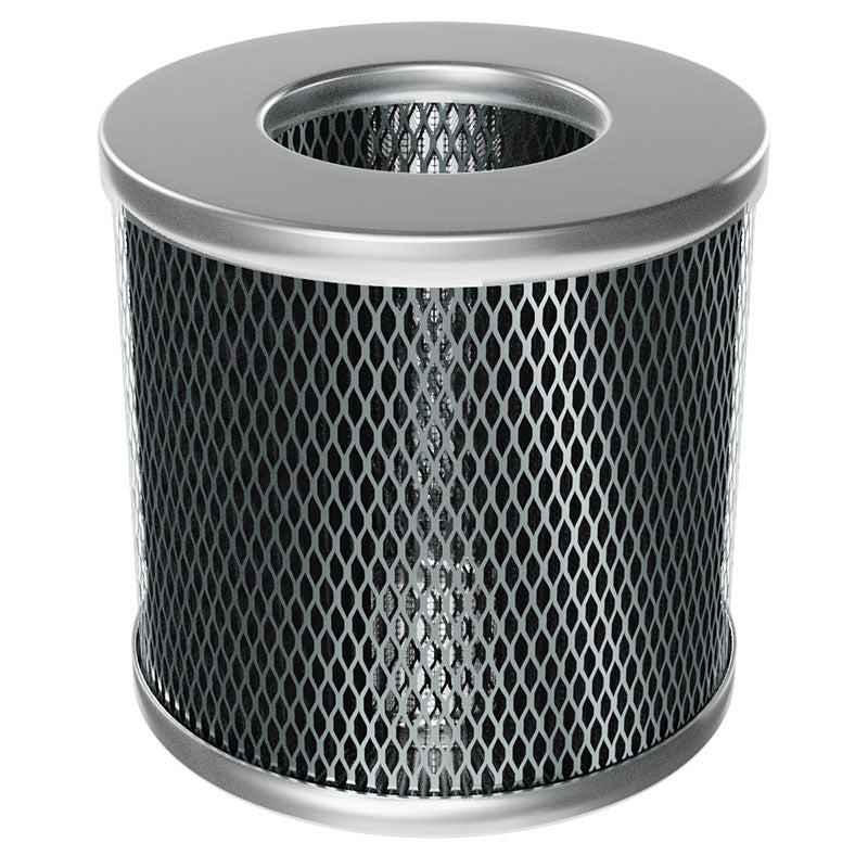 Inlet Filter Silencer with Weatherhood and Advanced Silencing Technology for Blower, Fan, or Compressor with Paper Element
