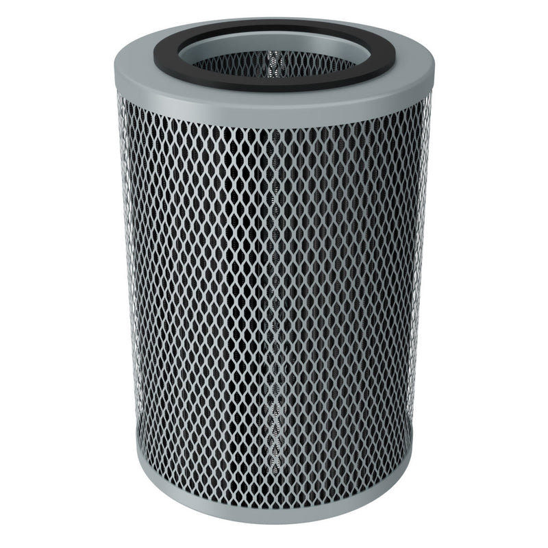 Inlet Filter Silencer with Weatherhood and Advanced Silencing Technology for Blower, Fan, or Compressor with Paper Element