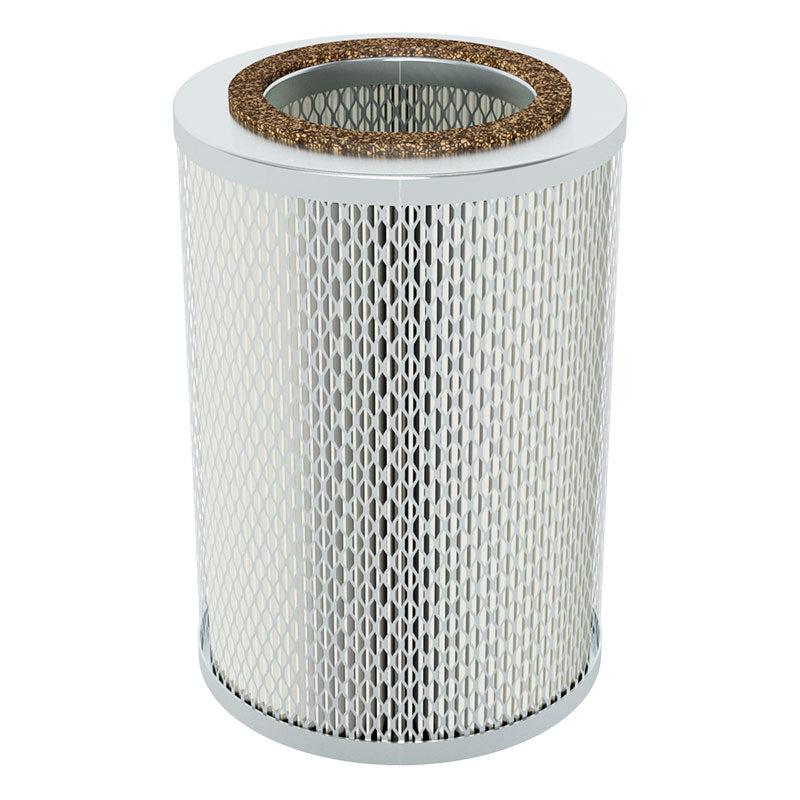 Inlet Filter Silencer with Weatherhood and Advanced Silencing Technology for Blower, Fan, or Compressor with Paper Element