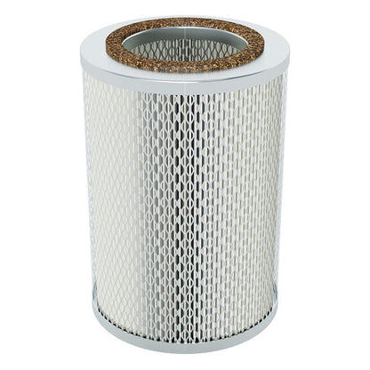 Inlet Filter Silencer with Weatherhood and Advanced Silencing Technology for Blower, Fan, or Compressor with Paper Element