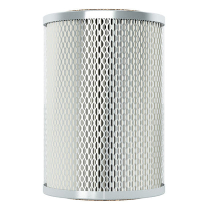 Inlet Filter Silencer with Weatherhood and Advanced Silencing Technology for Blower, Fan, or Compressor with Paper Element