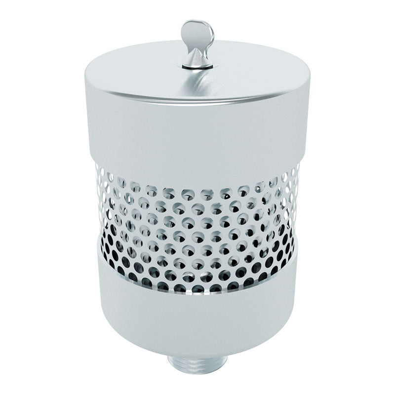 Inlet Filter Silencer with Weatherhood and Advanced Silencing Technology for Blower, Fan, or Compressor with Paper Element