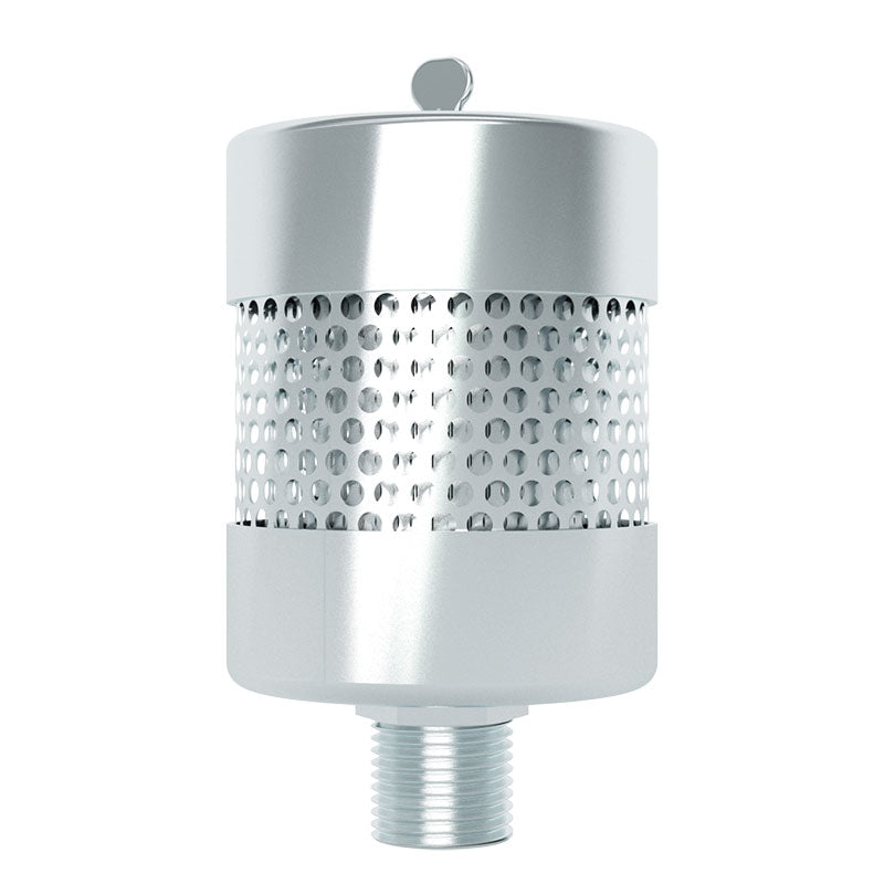 Inlet Filter Silencer with Weatherhood and Advanced Silencing Technology for Blower, Fan, or Compressor with Paper Element