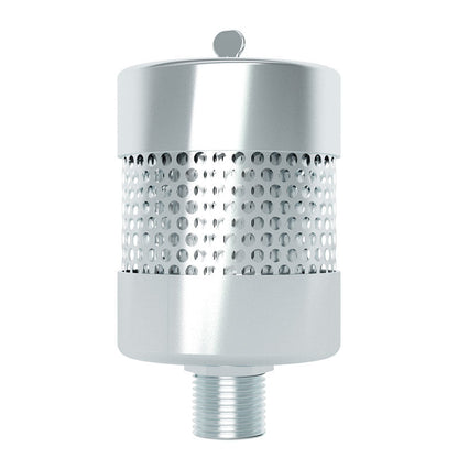 Inlet Filter Silencer with Weatherhood and Advanced Silencing Technology for Blower, Fan, or Compressor with Paper Element