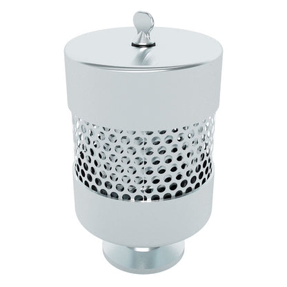 Inlet Filter Silencer with Weatherhood and Advanced Silencing Technology for Blower, Fan, or Compressor with Paper Element