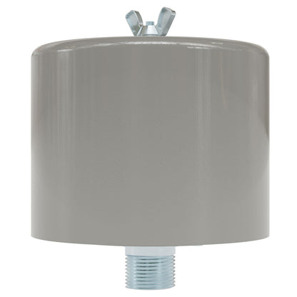 Inlet Filter Silencer with Weatherhood and Advanced Silencing Technology for Blower, Fan, or Compressor with Paper Element