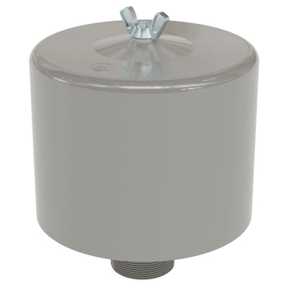 Inlet Filter Silencer with Weatherhood and Advanced Silencing Technology for Blower, Fan, or Compressor with Paper Element