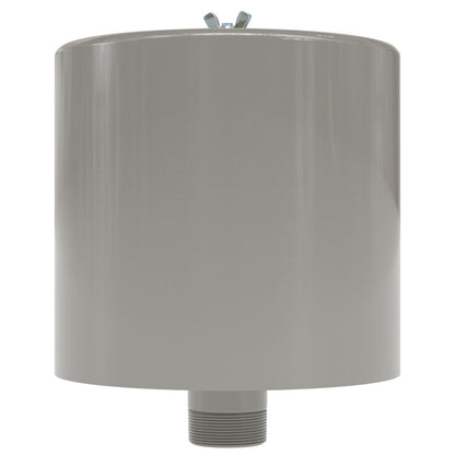 Inlet Filter Silencer with Weatherhood and Advanced Silencing Technology for Blower, Fan, or Compressor with Paper Element