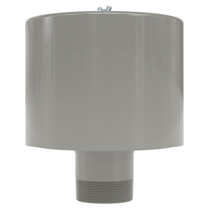 Inlet Filter Silencer with Weatherhood and Advanced Silencing Technology for Blower, Fan, or Compressor with Paper Element