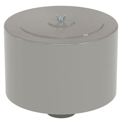 Inlet Filter Silencer with Weatherhood and Advanced Silencing Technology for Blower, Fan, or Compressor with Paper Element