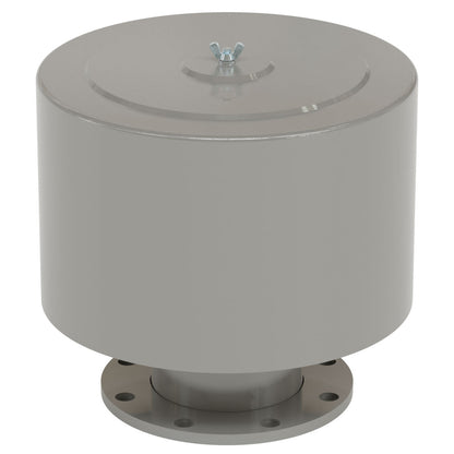 Inlet Filter Silencer with Weatherhood and Advanced Silencing Technology for Blower, Fan, or Compressor with Paper Element