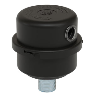 Inlet Filter Silencer with Weatherhood and Advanced Silencing Technology for Blower, Fan, or Compressor with Paper Element