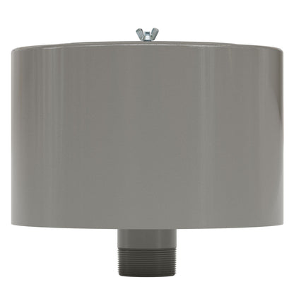 Inlet Filter Silencer with Weatherhood and Advanced Silencing Technology for Blower, Fan, or Compressor with Paper Element
