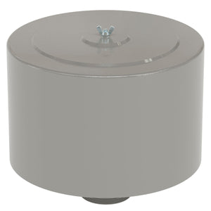 Inlet Filter Silencer with Weatherhood and Advanced Silencing Technology for Blower, Fan, or Compressor with Paper Element