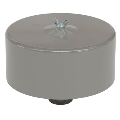 Inlet Filter Silencer with Weatherhood and Advanced Silencing Technology for Blower, Fan, or Compressor with Paper Element