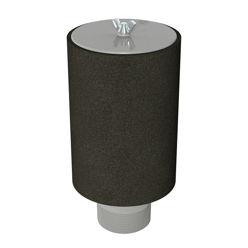 Inlet Filter Silencer with Weatherhood and Advanced Silencing Technology for Blower, Fan, or Compressor with Paper Element